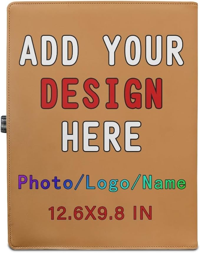 Personalized Padfolio with Logo Photo Name, Custom Business Portfolio Folder - Image 2