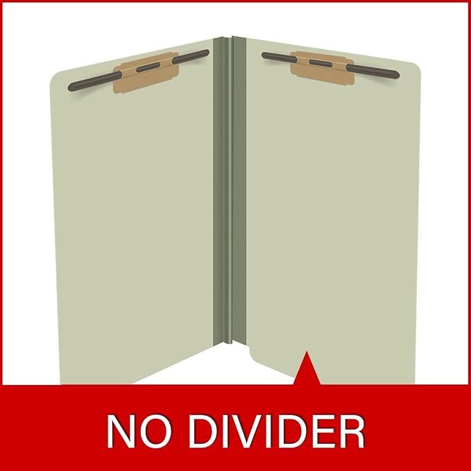 Ecom Folders End Tab Pressboard File Folders | Legal Size 25 Pt Stock - Image 8