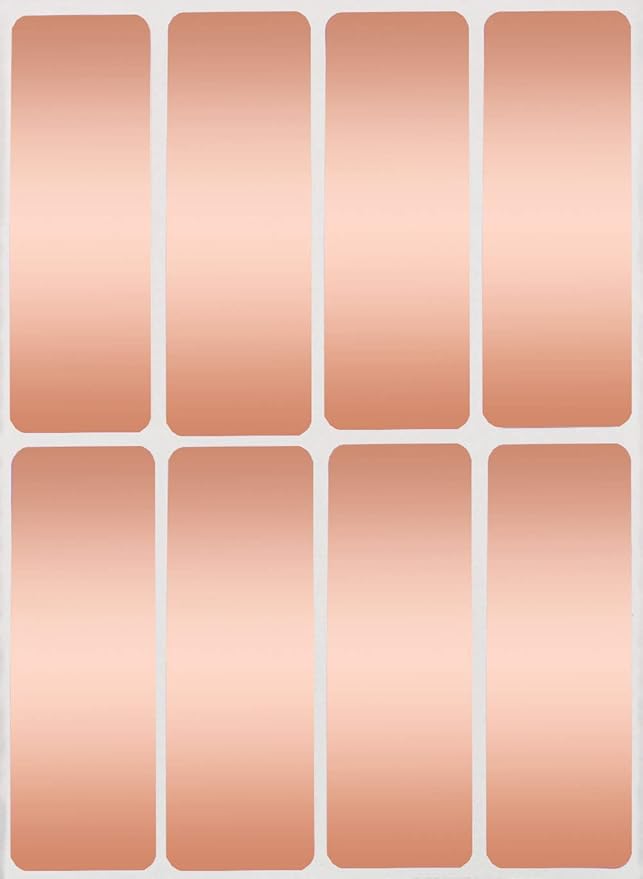 Royal Green Rectangular Stickers Color Coded Write on Labels by RoyalGreen