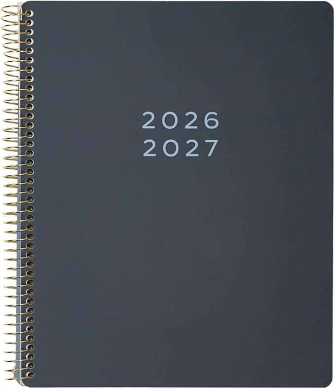 GO BIG Large-Print Planner April 2026–June 2027, 15-Month Twin-Loop-Bound by TheHappyPlanner