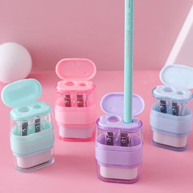 4 PCS Manual Pencil Sharpener - Image 2
