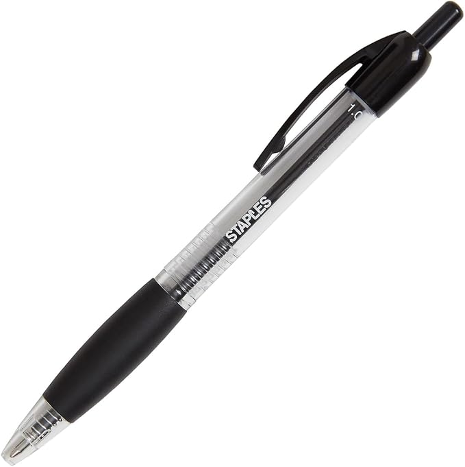 STAPLES Retractable Ballpoint Pens, Medium Point 1.0mm, 36 Pack – Reliable - Image 5