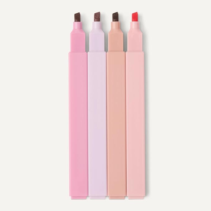 Amazon Basics Pastel Bible Highlighters Set, No Bleed, Chisel Tip, Soft Pastel - Image 4