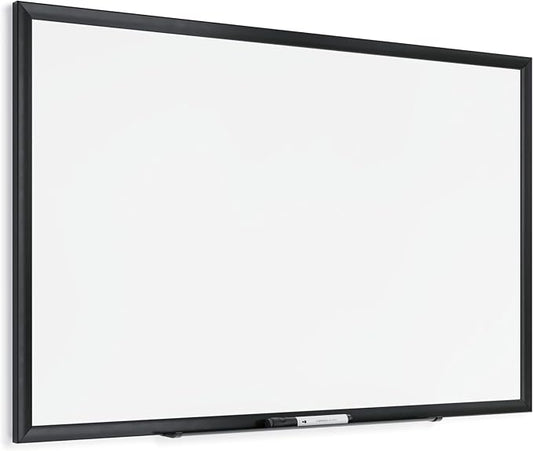 U Brands Magnetic Whiteboard 24" x 36", Wall Mounted White Board by UBrands