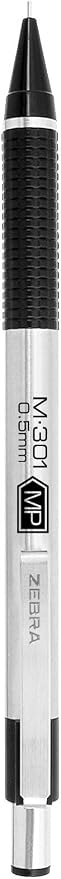 Zebra Pen, STEEL M-301 Mechanical Pencils, 0.5mm Fine Point, Refillable Lead - Image 2