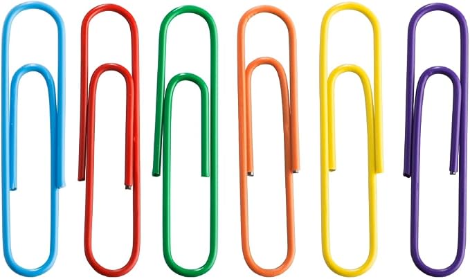 JAM PAPER Colorful Jumbo Paper Clips - Image 2