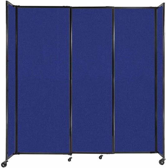 Versare Straightwall Sliding Portable Wall Partition | Freestanding Office by VERSARE