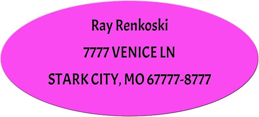 Made in USA Custom Return Address Stickers Labels Customized Mailing Label by HOOKAH+SUN