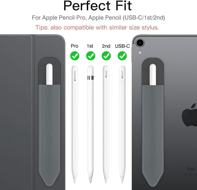 MoKo Pencil Holder Sticker for Apple Pencil Pro, Apple Pencil, Apple Pencil - Image 2