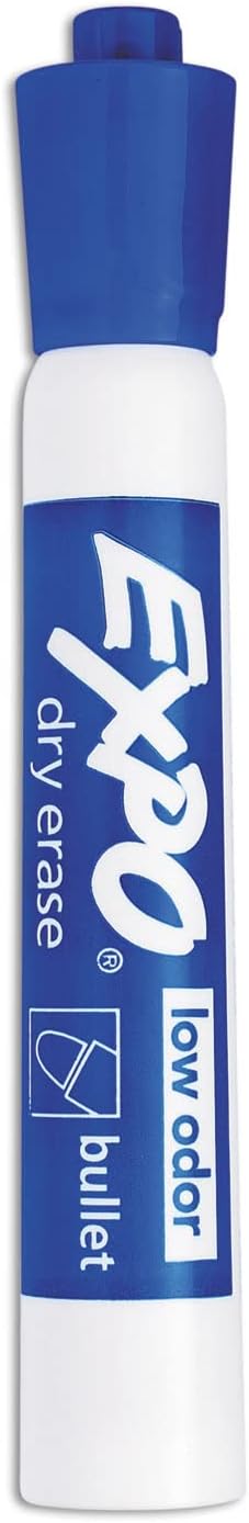 EXPO Dry Erase Markers, Low Odor Ink, Bullet Tip, Organization, Essential - Image 4