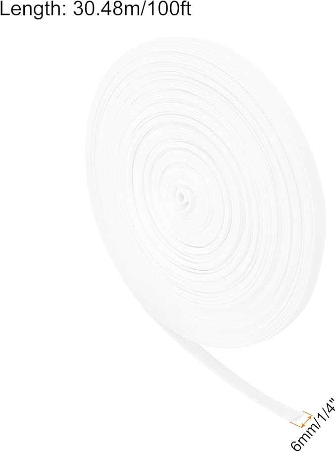 100ft PET Expandable Wire Loom 1/4 Inch, PET Braided Wire Sleeving Cable - Image 2
