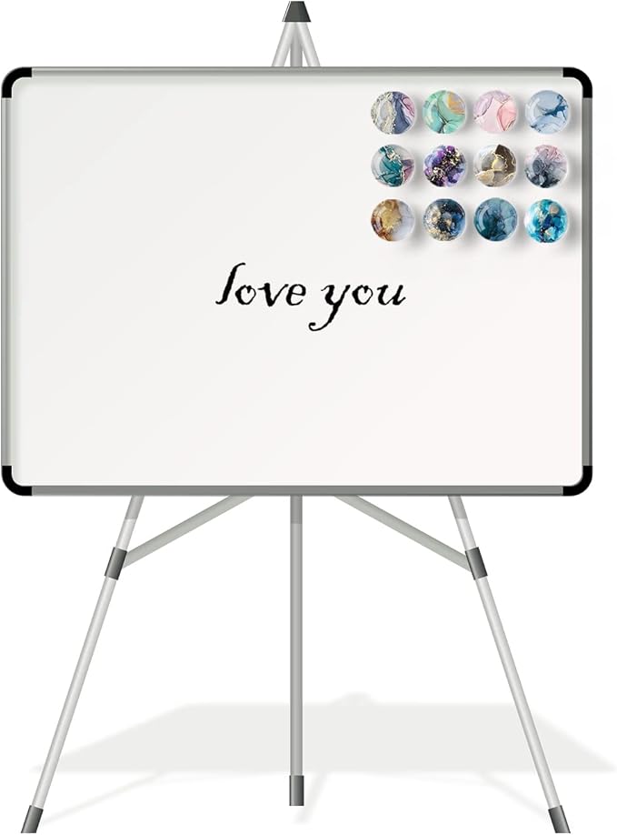 12Pcs Glass Strong Magnetic Refrigerator Magnet Fridge Sticker,Marble Crystal Fridge Magnets Decoration for Crafts,Fridge Magnets for Kitchen, Office Whiteboard, Cabinet and Dishwasher-DeskLoop Office