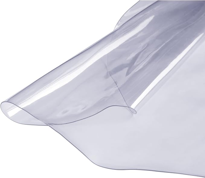 VEVOR Clear Table Cover Protector, 1.5 mm Thick Clear PVC Cover, Waterproof - Image 9