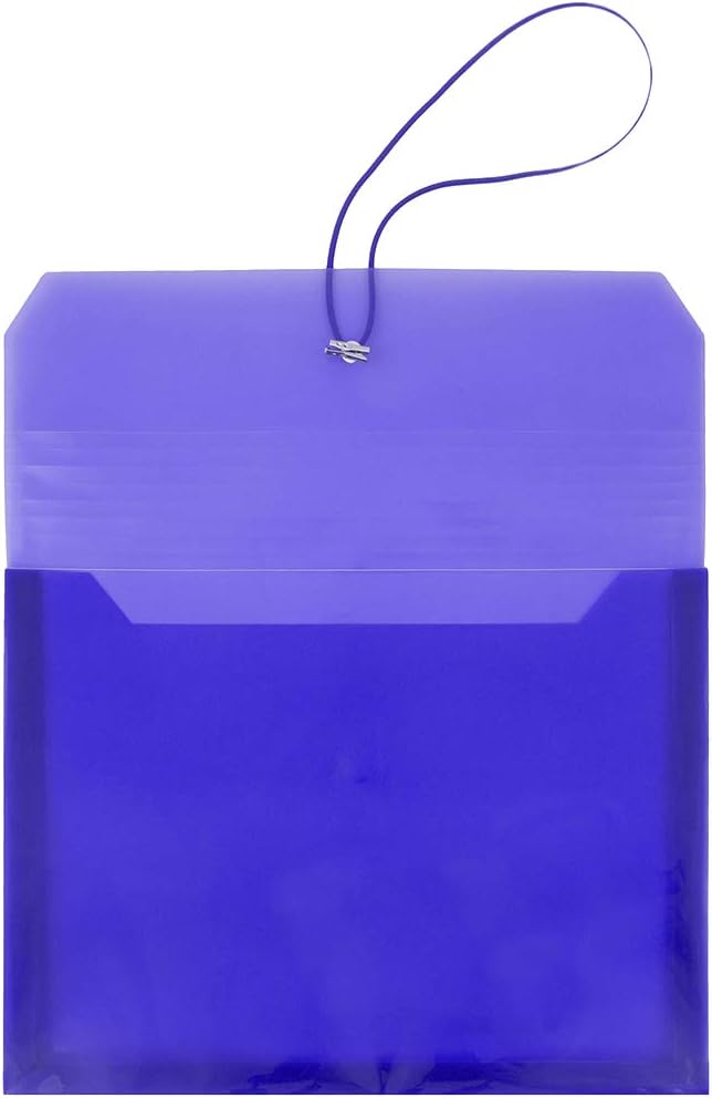 JAM PAPER Plastic Expansion Envelopes - Image 2