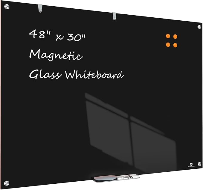 TSJ OFFICE Glass Dry-Erase Board by TSJOFFICE
