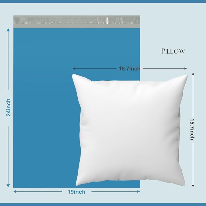 Metronic Large Poly Mailers 19x24 500Pcs, Strong Adhensive Shipping Bags - Image 2