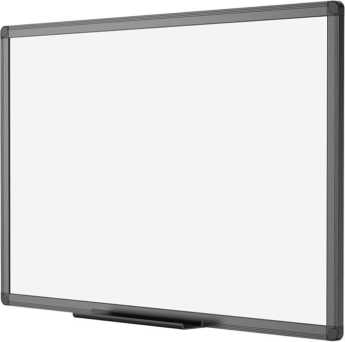 VIZ-PRO Magnetic Dry Erase White Board, 48 X 32 Inches by VIZ-PRO
