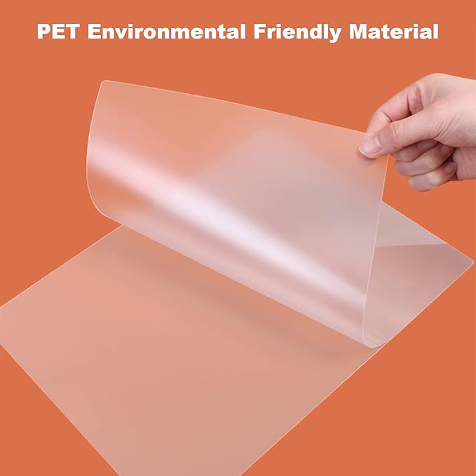 FungLam Thermal Laminating Pouches, 8.9 x 11.4-Inches Laminating Sheets, 3 mil Thick, 100-Pack, Clear-DeskLoop Office