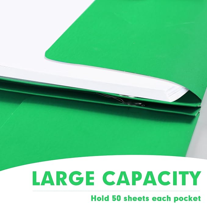 Two Pocket Folders, RAZCC 50 Pack Two Pocket Folders - Image 5