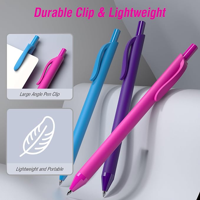 50 Pack Pink Ink Pens - Image 3