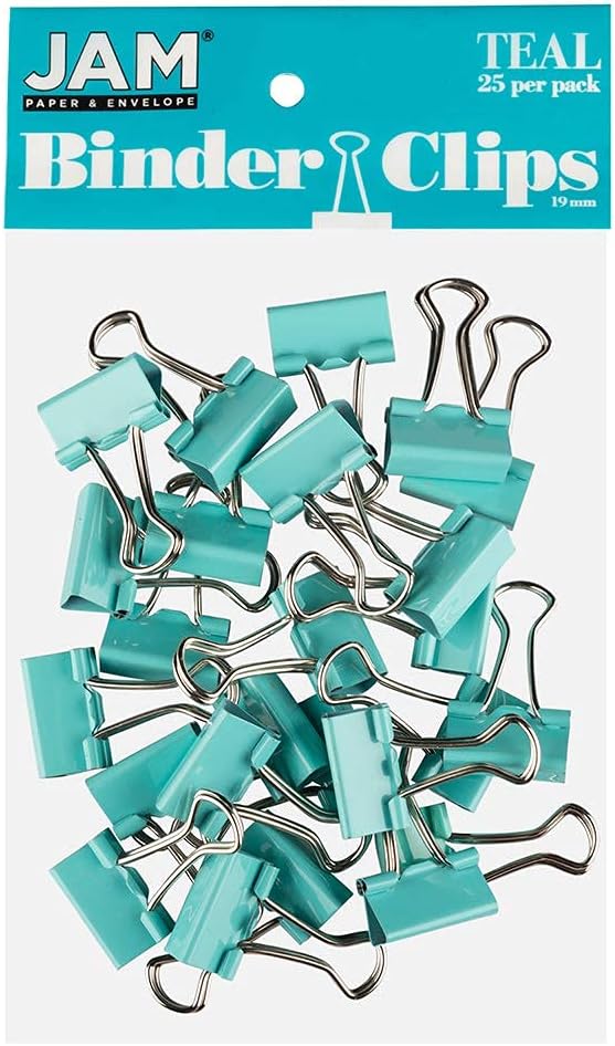 JAM PAPER Colorful Binder Clips by JAMPaper