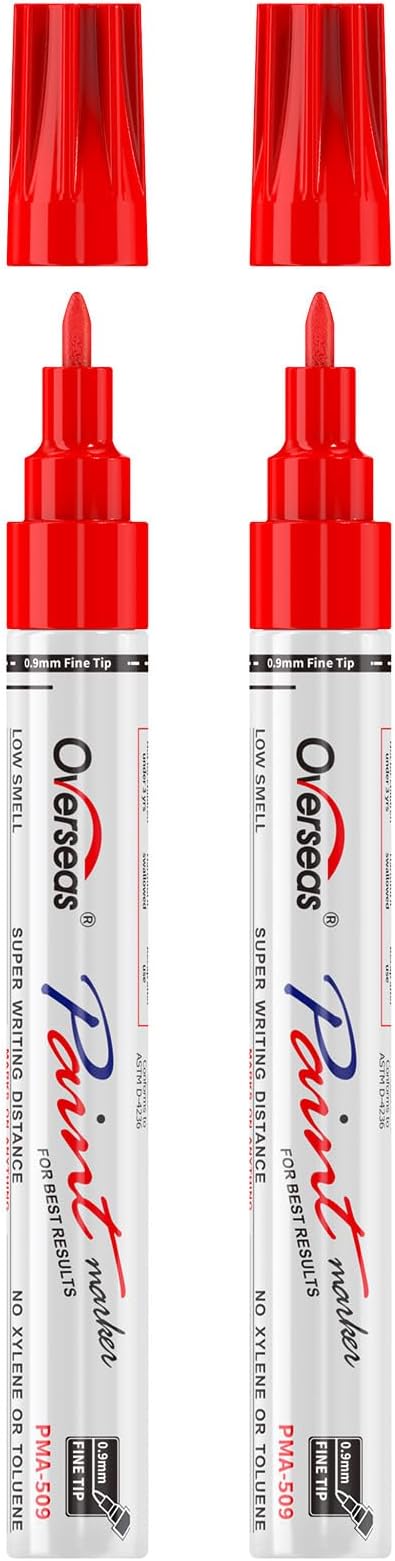 Overseas Oil-Based Fine Tip Paint Marker Pen by Overseas
