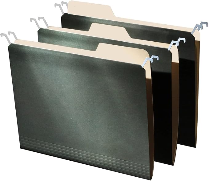 Find It Hanging File Folders for Filing Cabinet Storage by Find+It%C2%AE