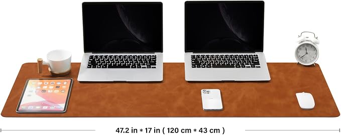 Distressed Leather Desk Mat - Image 2