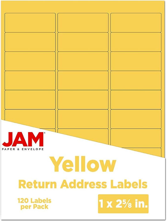 JAM PAPER Return Address Labels by JAMPaper