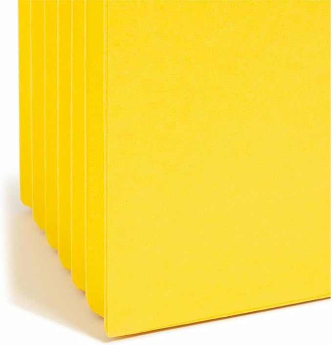 Smead File Pocket, Straight-Cut Tab, 5-1/4" Expansion, Letter Size, 5 per Pack - Image 10
