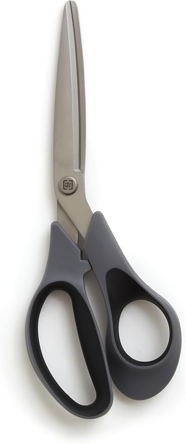 TRU RED 8‑Inch Titanium Coated Scissors, Bent Handle, Right & Left Handed – by TRURED