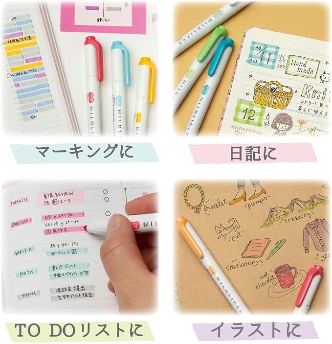 ZEBRA WKT7-35C Highlighter, 35 Color Set, Gift Box Included - Image 5