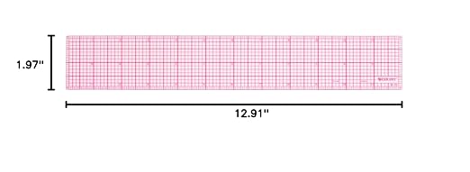 Westcott B-70 8ths Graph Beveled Ruler, 12 in - Image 3
