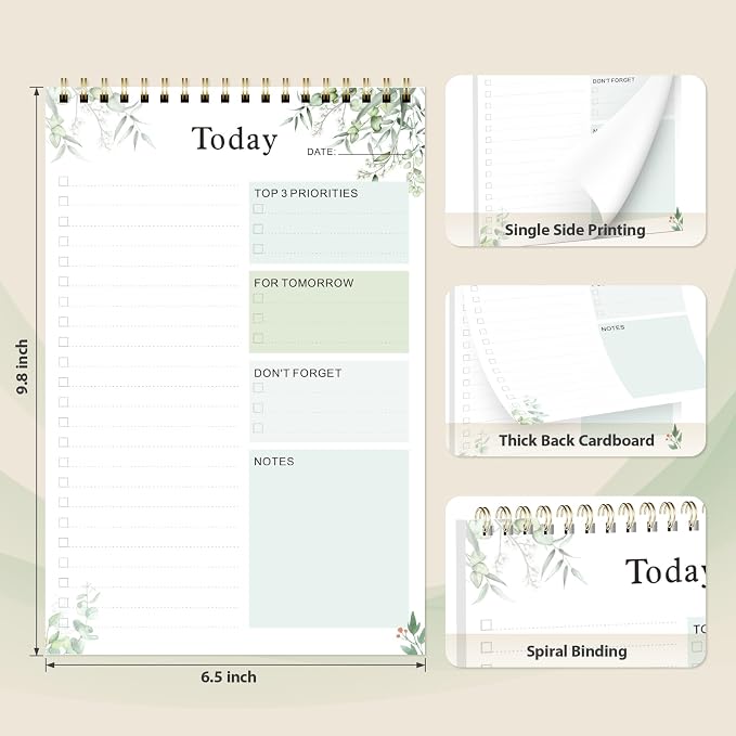 Weekly To Do List Notepad, Undated Planner - Image 4