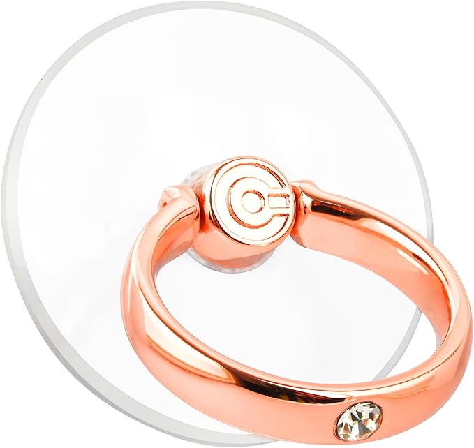 Transparent Phone Ring Stand Holder by EI+Sonador