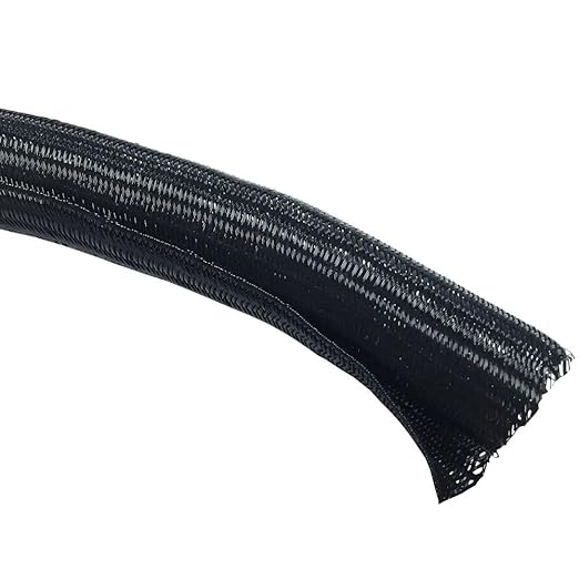 Electriduct 1/2" Hook Self Closing Sleeve Braid Wrap Around Sleeving Flame by Electriduct