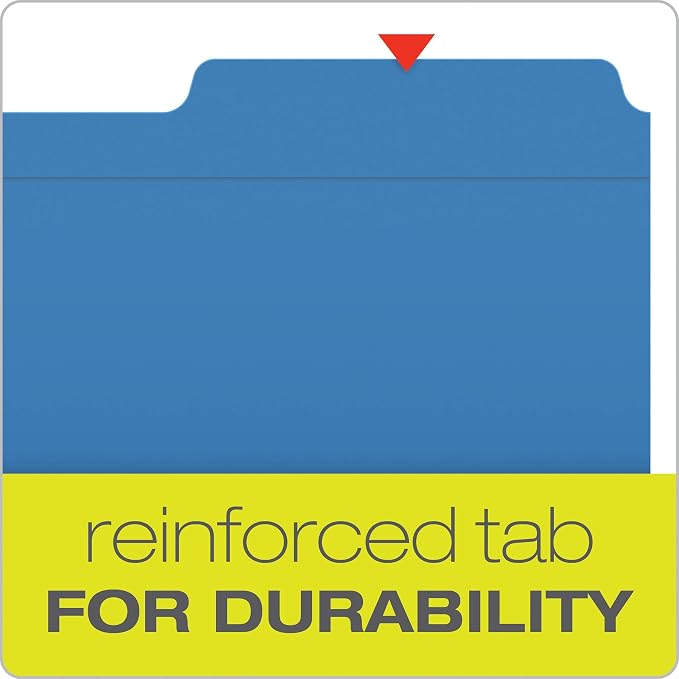 Pendaflex Fastener Folders, 2 Fasteners, Letter Size, 1/3 Cut Tabs in Left - Image 5