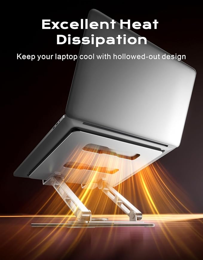 RIWUCT 360° Rotatable Laptop Stand - Image 6