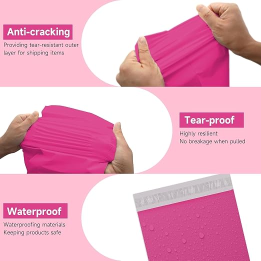 KKBESTPACK 50 Pcs 14.5x19 Poly Mailer Envelopes Shipping Bags Self Adhesive - Image 2