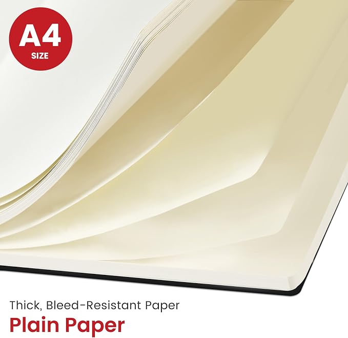 Taja Spiral Blank Notebook, 8.5"x11" Notebooks - Image 2