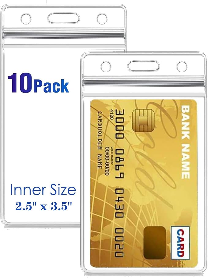 Vertical ID Card Name Tag Badge Holder by Leader+Jin