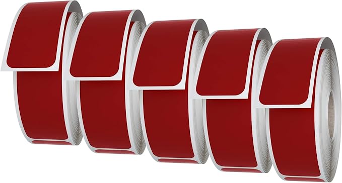 Royal Green Rectangular Color-Coding Labels 3x1-10 Sticker Rolls by RoyalGreen