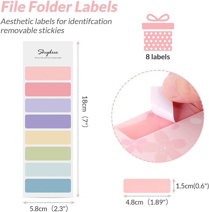 SKYDUE Pink Expanding File Folder - Image 4