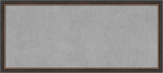 Amanti Art Black Framed Magnetic Board 23x51 Oversize Vision Board by AmantiArt