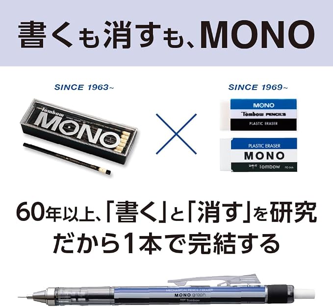 Tombow Pencil Mechanical Pencil MONO Monograph 0.5mm Matte Pink DPB-141C - Image 9