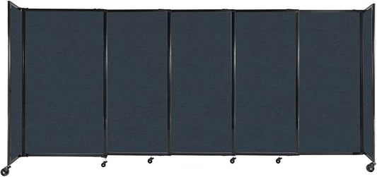 Versare Straightwall Sliding Portable Wall Partition | Freestanding Office by VERSARE