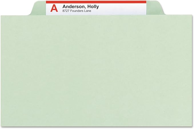 Smead Pressboard Classification File Folder - Image 9
