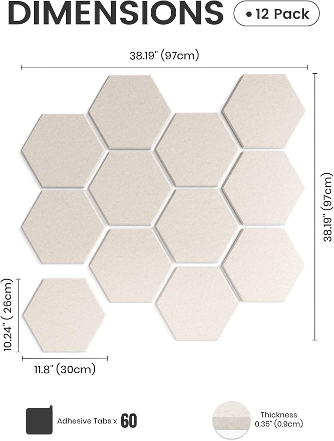 Fluxynara Hexagon Cork Board Alternative - Image 2