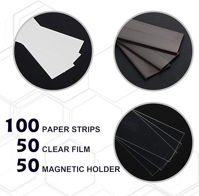 LLPT Magnetic Label Holder, ROHS Certified NBR | White Paper Cards Protective - Image 4