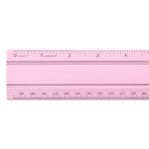 Alumicolor Aluminum Desk & Office Ruler - Image 2